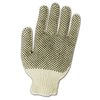 Magid MultiMaster Ambidextrous PVC Dotted Knit Gloves, 12PK T936PR